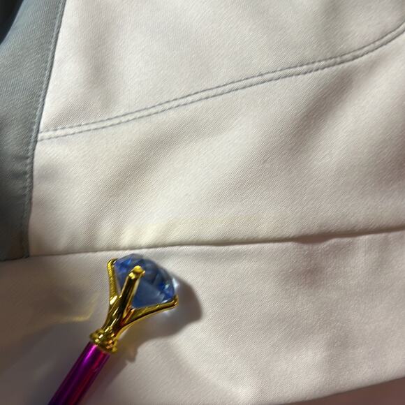 ALO yoga Club Sport Contour White Running Track Jacket Size S - Picture 9 of 12